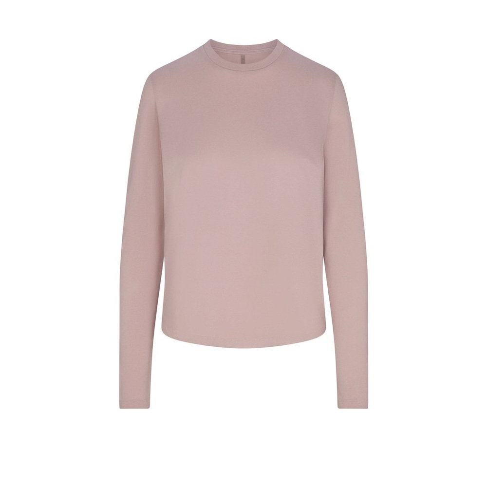 SKIMS Relaxed Tee Long Sleeve - Picture 2 of 7